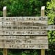 Trail sign