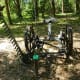 Horse-drawn mower
