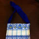 Square shaped silk gift pouch