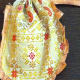 Round shaped Silk gift pouch