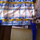 Sew ribbons on the inner side of both side the edges