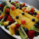 Fruit tray with pineapple