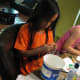 Have one of the kids unwrap the caramels for you!