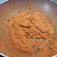 The mustard masala ready to make the gravy
