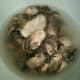 Opened and in brine