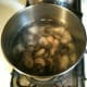 Boil oysters in the brine and about 1 inch water