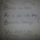 You can make your own handwritten initial poem to put on a gift.