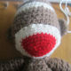 Sock Monkey mouth