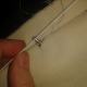 force the nodules through the holes. Check alignment of hooks to nodules.
