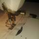 sewing the channels