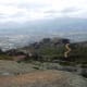 Paarl Rock, Western Cape, South Africa - View on the Paarl and the Du Toitskloof Mountains