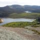 View on Nantes Dam from the Paarl Rock, Western Cape, South Africa