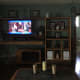 The other wall in the living room.