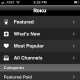 The app offers a Store app where you can search for new channels.