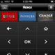 The app offers a virtual remote control you can use with your Roku player.