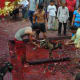 Nepal is predominantly Hindu. Animal sacrifice is common amongst the Hindus.