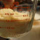 Add 2/3 cup natural sugar and mix. Put into refrigerator to cool and serve.