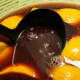 After chilling, ladle into wine glasses. You can add ice if you like. Enjoy.