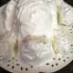 Frost the entire cake with white icing.