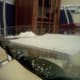 Here is my algae screen fully roughed up. (See the pile of plastic shavings?)