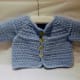Cute Boys cardigan crochet pattern (c)