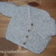 Cute Boys cardigan crochet pattern