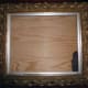 Picture Frame ready for cleaning