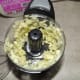Chopped apples.