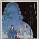 Another scene from Arabian Nights, illustration by Virginia Frances Sterrett