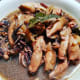 Squid adobo.