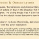 John Barrymore's statement of the earthquake