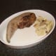Skinned ox tongue