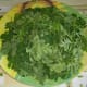 Moringa leaves ready to be use for cooking soup.