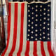 1908 46 stars wool flat 1908-1912 Oklahoma - flag of the United States of America