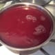 Once filtered, put your juice on the stove and bring to a simmer.