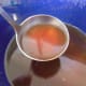 Put the juice into a big pot on the stove and bring to the most gentle boil for about 10 minutes. Allow to cool down afterward.