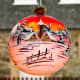 Illuminated 18cm Glass Sphere