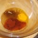 Vegetable oil and biryani spices