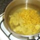 Vegetables are added to cold duck stock