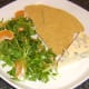 Clementine salad, Stilton and oatcakes