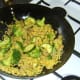 Duck leg biryani ready to serve