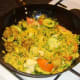 Duck leg biryani is ready to serve