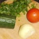 Uncooked vegetable additions for biryani