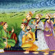 Akbar with his advisors