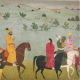 Mian Mukund Dev of Jasrota, Pahari style, 1740-1745 AD.