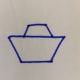 Step 2. Draw a smaller trapezoid on top.