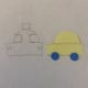 Step 6. Draw two circles for the headlights.