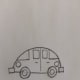 Step 7. Add lines for doors and handles. Then colour in.