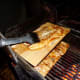 Baste fish every 15"; cook for 45" - 60".