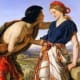 Jacob meets Rachel at the well. Original work of art by William Dyce (1806-1864), Wikipedia